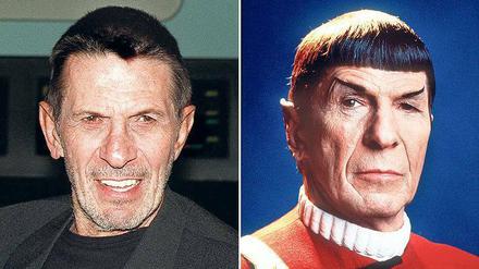 Doppelwesen. Nimoy und Spock.