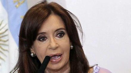 Argentiniens Präsidentin Cristina Fernández de Kirchner
