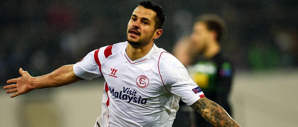 Sevillas Vitolo erzielte zwei Tore.