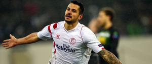Sevillas Vitolo erzielte zwei Tore.