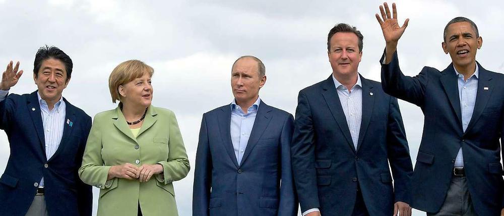 Das war einmal: Der G-8-Gipfel 2013. 