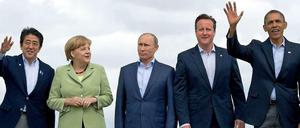 Das war einmal: Der G-8-Gipfel 2013. 