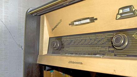 Kann man bestimmt auch noch Radioeins und Fritz mithören: Altes Neckermann-Radio