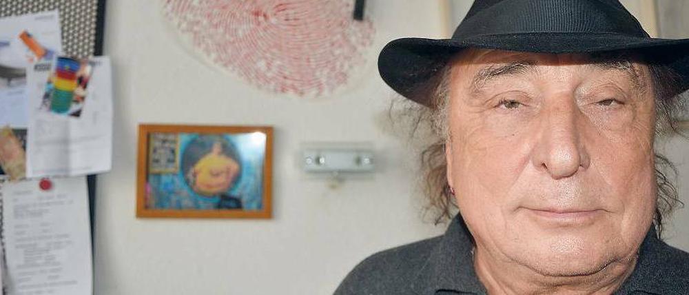 Der Profi. Peter Zingler im Arbeitszimmer seiner Frankfurter Wohnung. 