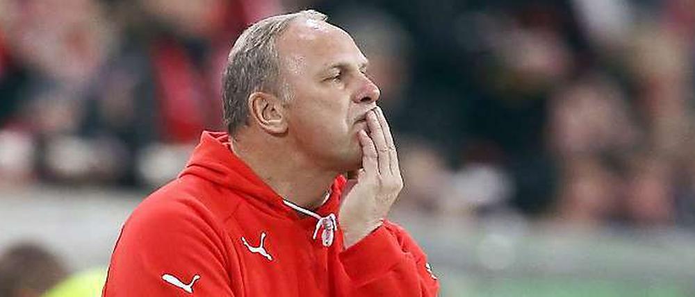 Das sah nicht gut aus. Oliver Reck.