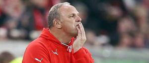 Das sah nicht gut aus. Oliver Reck.