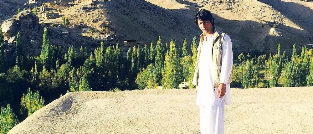 Hassan Ali Djan bei einem Heimatbesuch in Afghanistan 2014. Er lebt in München.