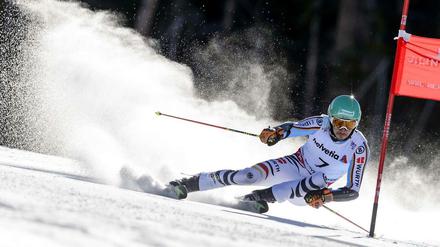 Beim Riesenslalom am Freitag verpasste Felix Neureuther knapp die Medaille