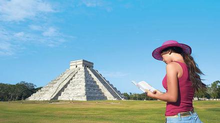 Unesco-Weltkulturerbe. Die Ruinenstadt Chichén Itzá ist eine der größten Attraktionen in Mexiko. Selten hat man sie – wie auf diesem Foto – fast für sich allein. 
