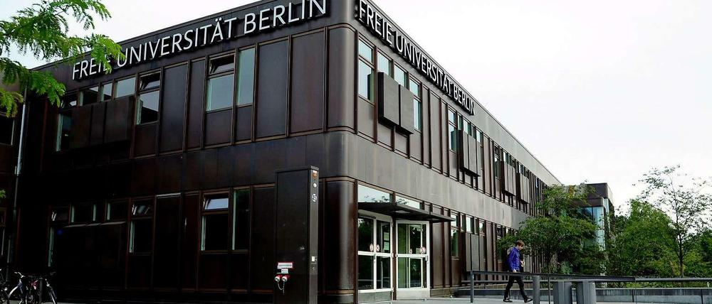 Die Rostlaube der Freien Universität Berlin.