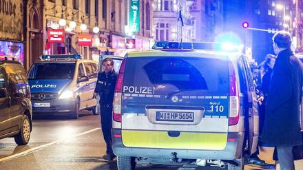 Mal nicht undercover: Polizei im Einsatz
