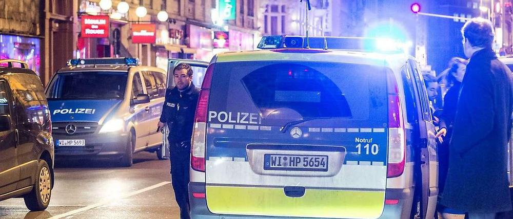 Mal nicht undercover: Polizei im Einsatz