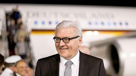 Auf Reisen: Frank-Walter Steinmeier besucht Südamerika. Die Lage in der Ostukraine beschäftigt in trotzdem.