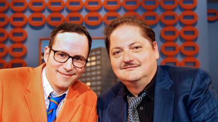 Kurt Krömer (hier mit Gast Jürgen Tarrach)