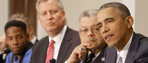 Obama will die Polizei stärker mit Körperkameras ausrüsten.