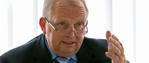 Streitet mit seiner Ex-Freundin um einen Traktor. Mecklenburg-Vorpommerns Agrarminister Till Backhaus.