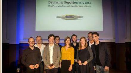 Die Preisträger des Jahres 2014.