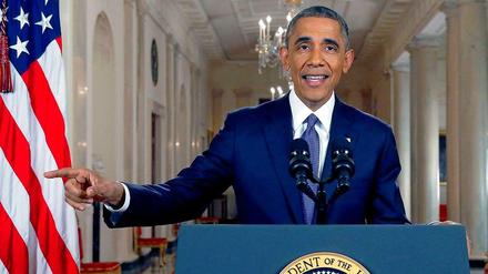 Die Konservativen argumentieren, Obama habe mit präsidialen Verordnungen zur Umsetzung der Gesundheitsreform die Verfassung gebrochen.