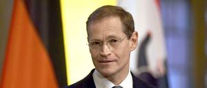 Der Regierende. Michael Müller (SPD) ist nun der Chef im Roten Rathaus.