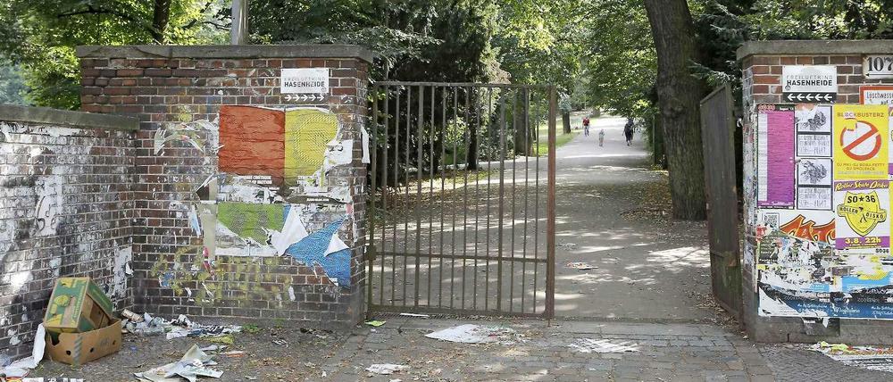 Die Hasenheide in Neukölln.