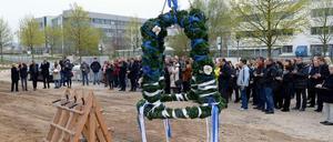 Richtfest am Wissenschaftspark Potsdam-Golm im März - eins von vielen Projekten, die mit EU-Geldern gefördert werden.