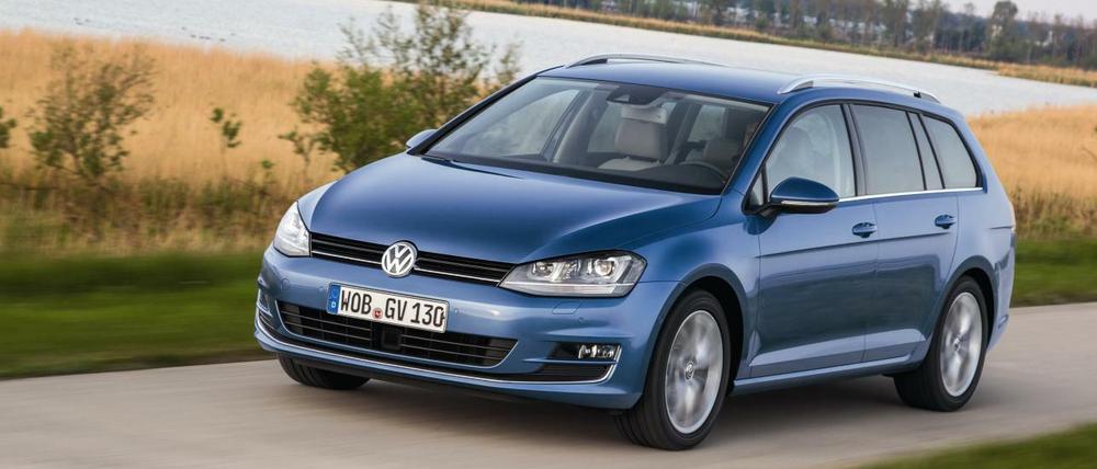Ganz der Bruder. Der VW Golf Variant bietet optisch keine Überraschungen. 