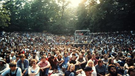 Hör den Bäumen zu - oder der Band. Die Generation der Babyboomer feierte Festivals im Wald.