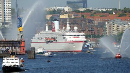Das Traumschiff - mittlerweile insolvent.