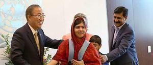 Hoffnungsträgerin: Die 17-jährige Malala Yousafzai, die in Pakistan gegen Extremismus und Ungerechtigkeit.