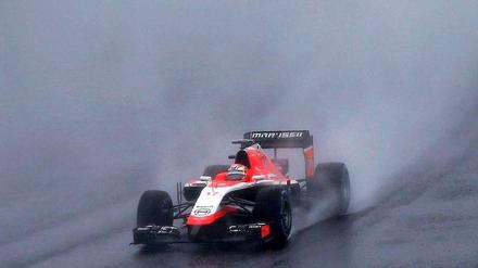 Bleibt in Sotschi unbesetzt: Der Wagen von Jules Bianchi.