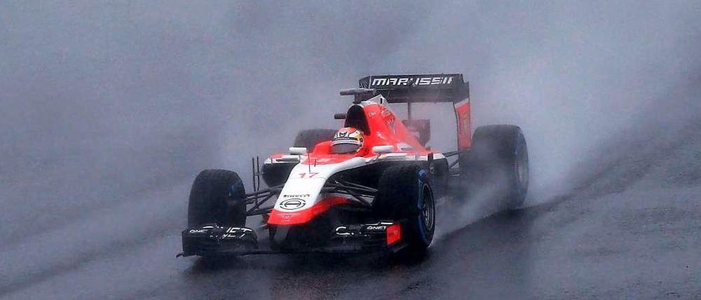 Bleibt in Sotschi unbesetzt: Der Wagen von Jules Bianchi.