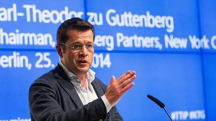 Guttenberg kam auf Einladung von Microsoft.