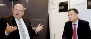 Walter Kohl (l.) und sein Unternehmenspartner Frank Kübler.