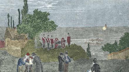 Alexander von Humboldt und Joseph Louis Gay-Lussac vermessen in den Schanzen von Paris die Schallgeschwindigkeit.