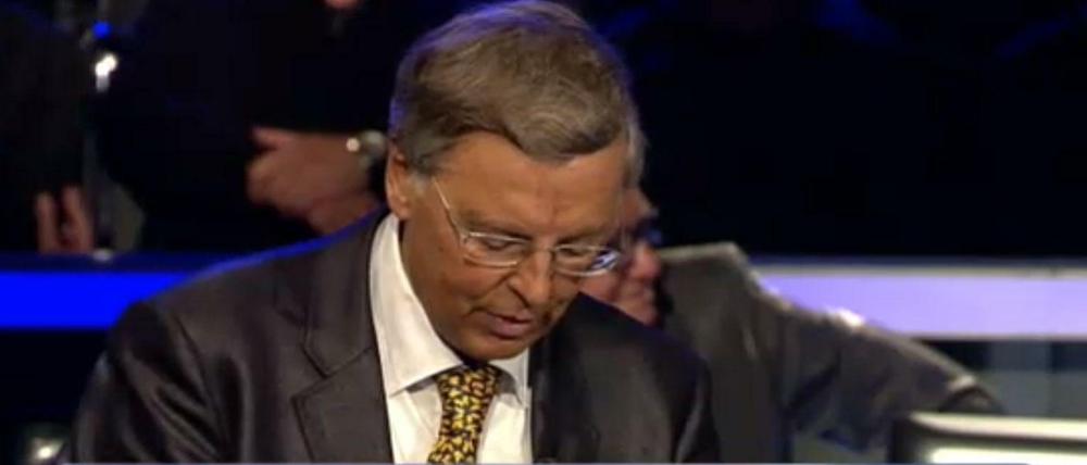Wolfgang Bosbach (CDU) verzweifelt an der 500 000 Euro-Frage.