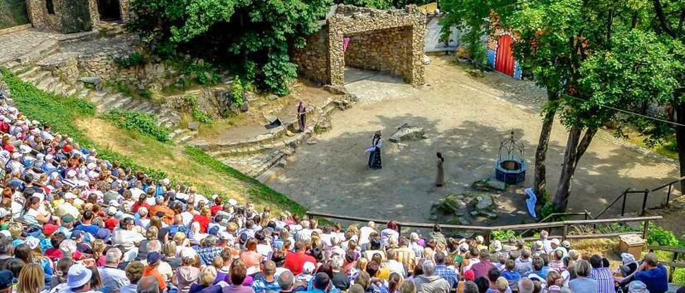 Mit Weitblick. Das Bergtheater Thale im Harz.
