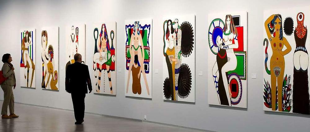 Nicht bloß gucken. Wer wie hier in der Berlinischen Galerie hochwertige Kunst sehen möchte, muss auch bereit sein, selbst in den Standort zu investieren.