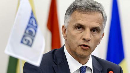 Didier Burkhalter, Schweizer Bundespräsident.