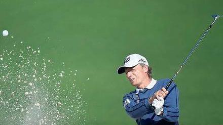 Mann ohne Schwächen. Bernhard Langer beim Training in Augusta. 