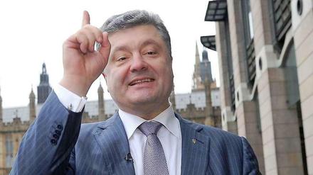 Der ukrainische Oligarch Pjotr Poroschenko.