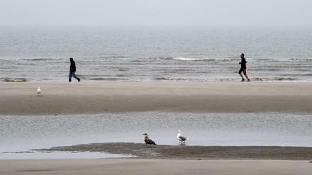 Zur Ruhe kommen an der See.