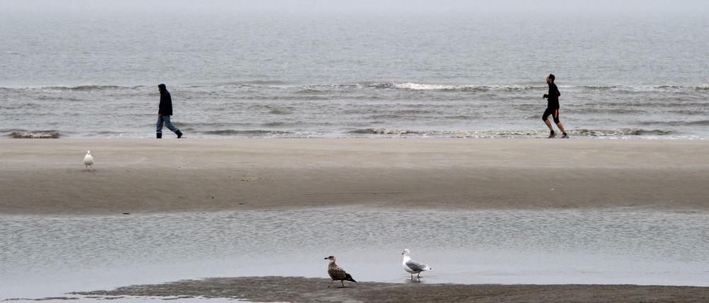 Zur Ruhe kommen an der See.