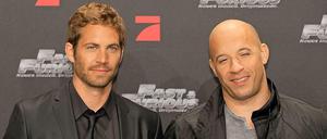 Paul Walker (rechts) und Vin Diesel spielten zusammen im Film "Fast and Furius".