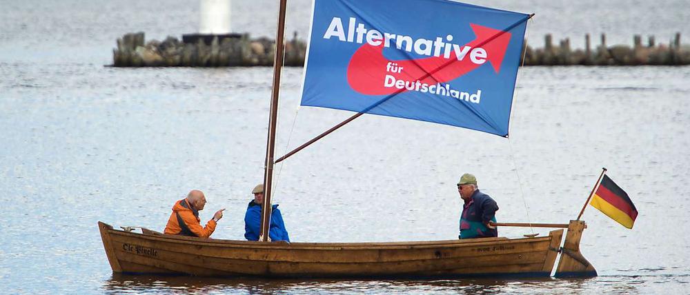 Wahlwerbung für die AfD.
