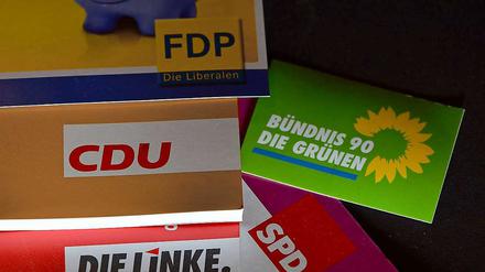 Sie haben von Gönnern profitiert: die Parteien.