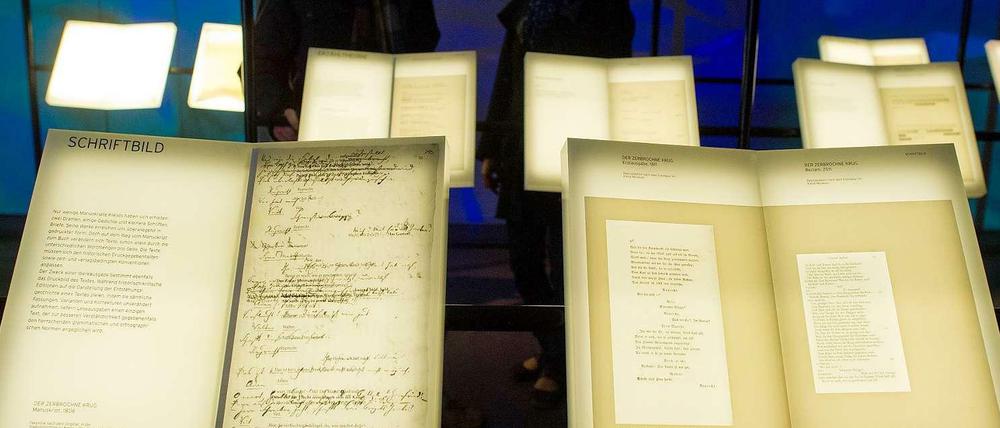 Blick in die neue Dauerausstellung.