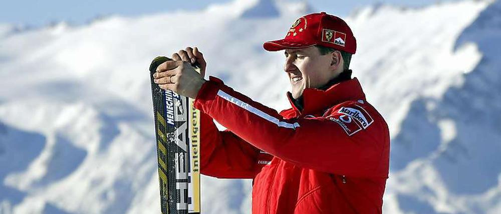 Nach schwerem Unfall im künstlichen Koma: Ex-Rennfahrer Michael Schumacher.