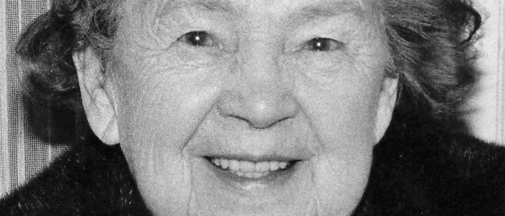 Lisa Holländer. Sie zögerte nicht ein bisschen, als sie um Hilfe für die jüdische Inge Deutschkron und deren Mutter gebeten wurde.