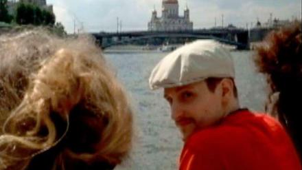 Edward Snowden in einem Standbild eines russischen Fernsehsenders.