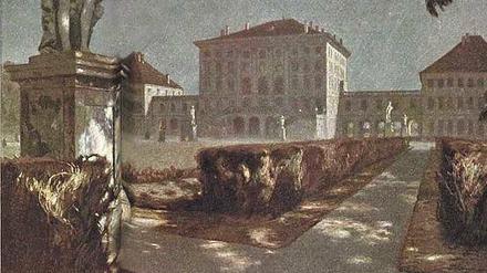 Unauffindbar. Der Münchner Maler Ernst Liebermann (1869–1960) schuf das Ölgemälde „Nymphenburg“ im Jahr 1910. 
